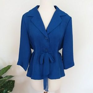 Courtenay Blazer Sheer Sash Size 12